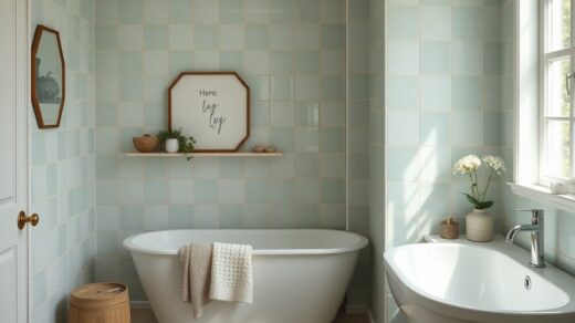 arctic-house.ru | Теплый пол в ванной загородного дома: комфорт и сухость